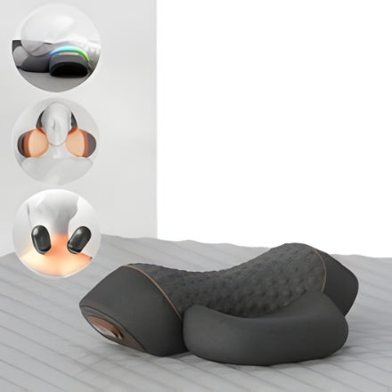 Elektrisch Nekmassagekussen met Warmte & Vibratie